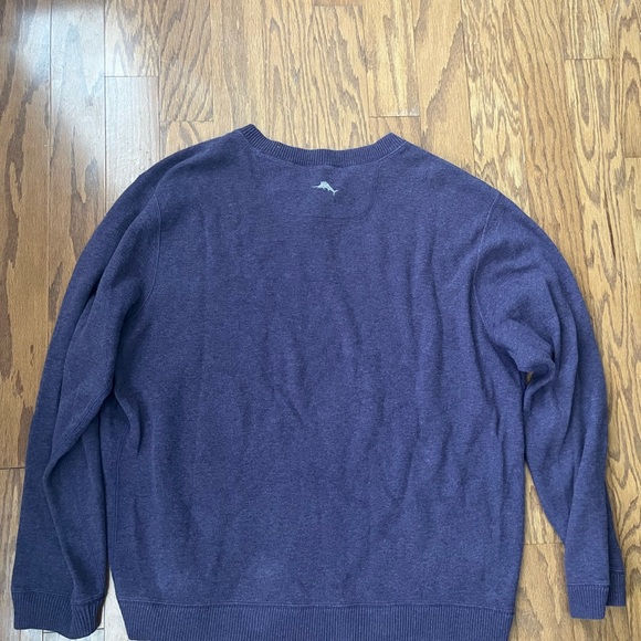 Tommy Bahama Thermal Sweater Mens Xl Red Base Layer Pullover Sweatshirt - Picture 6 of 6